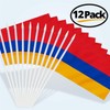 Anley Armenia Mini Flag 12 Pack - Hand Held Small