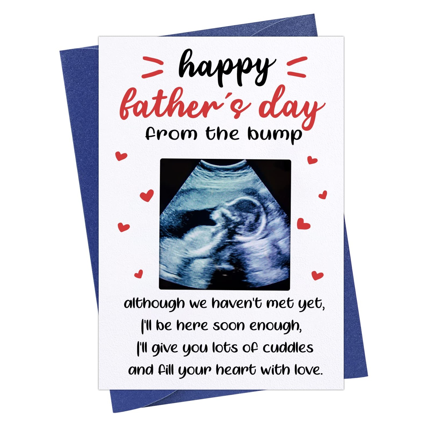 FaCraft Happy First Fathers Day Card for Dad 1st Fathers Day Card from ...