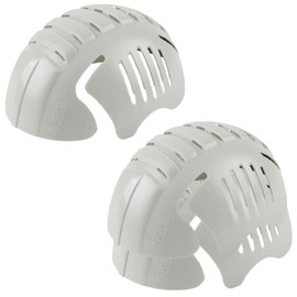 GREEN DEVIL Universal Safety Bump Cap Insert Hard Shell ABS Hard Shell Breathable Lightweight Anti-shock Fits in Any Baseball Hat or Hard Hat for Comfortable Head Protection (White, 3 Pieces)