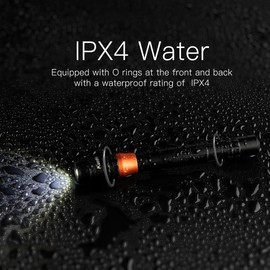 KunHe 500 Lumens Small LED Pen Flashlight Rechargeable, IPX4 Waterproof, 3 Light Modes, Pocket Size Pen Flashlight with Steel Pocket Clip,USB C Charging Cable Work Light