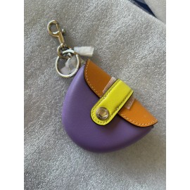 Coach Mini Saddle Bag Charm In Colorblock Cl456