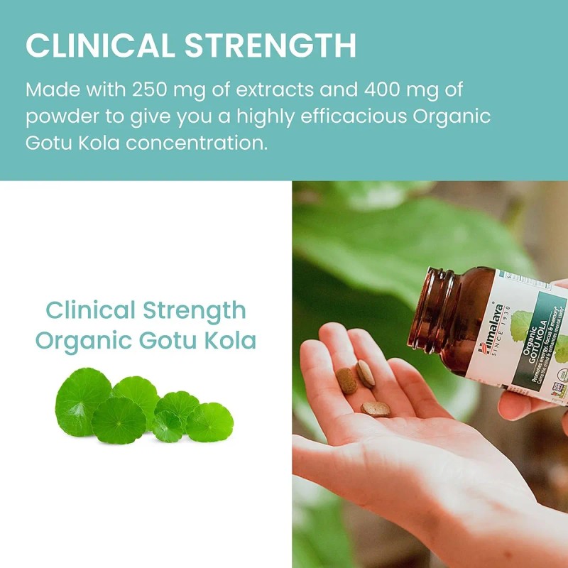 Gotu Kola Organica 650mg Con 90 Capsulas Hecho En Usa