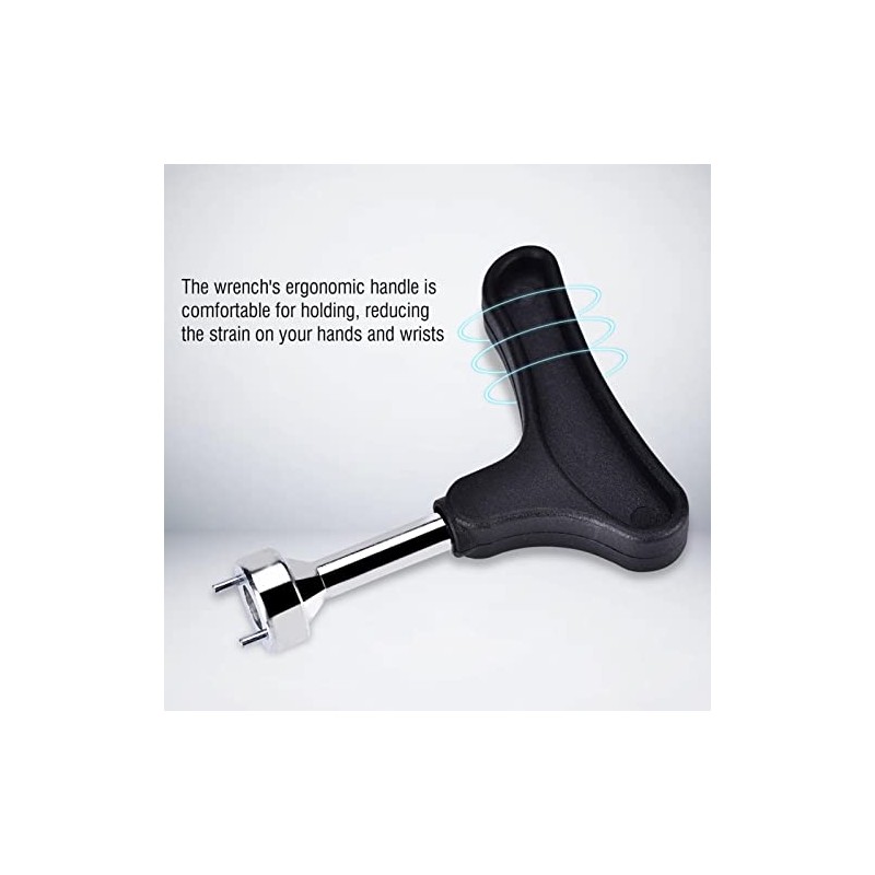 Golf Shoe Spike Wrench, Durable Stainless Steel Handheld Golf Shoe