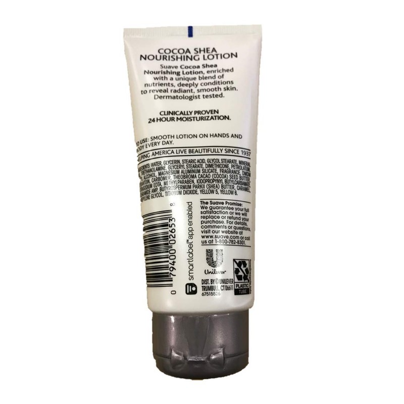 Suave Skin Therapy Cocoa Butter Moisturizer With Shea Butter, 3