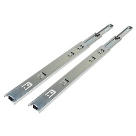 10 in. Side Mount Stainless Steel Ball Bearing Full Extension Drawer Slides