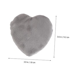 Baluue Heart Shaped Powder Applicators Set of 4 High Density Cotton Makeup Sponges for Foundation Application Soft and Delicate for Everyday Use