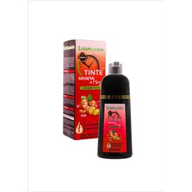Shampoo Tinte Con Ginseng & Minox Rojo Medio Anticaida 450 Ml