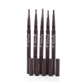 Beavorty Eyebrow Brush Pencil Set Long Lasting Makeup Application Medium Brown Professional Eyebrow Brush Alicator