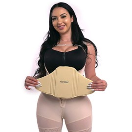 Tabla de compresión aplanadora para abdominales después de la cirugía de espuma para después de la cirugía, tabla abdominal después de la liposucción, tachuelas abdominales para abdominales, para abdominales y abdominales, tablas de espuma para el vientr