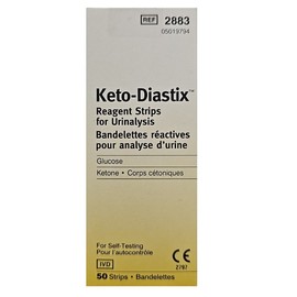 Keto-Diastix Strips X 50