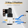 AIRIX 3V210-08 Pneumatic Solenoid Valve DC24V, 2 Position 3 Way,