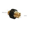 Pressure Washer Hose Quick Connector, Metric M22 15mm Male Thread