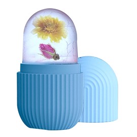 SWOSH Gesichts-Eis-Roller Mod Massagegerät | Hautpflege- und Schönheitswerkzeug für Eiswürfel, kühle Massage auf Gesicht, Auge, Kinn und Hals für frische und erfrischende Haut (Frauen und Männer)