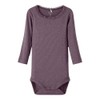 NAME IT Baby Girl Nbfkab LS Noos Bodysuit, Arctic Dusk/Detail: