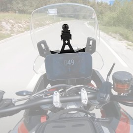 xitomer GPS Mount GPS Bracket Fit for Tiger 900 GT GT Low GT Pro GT Aragon Edition Tiger 900 Rally Pro Tiger 850 Sport Compatible with RAM Ball Mount Navigator Mount Motorbike Accessories