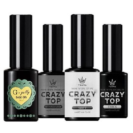 Gizelle Base 지젤리베이스 크레이지 탑 소프트 스탠다드 젤네일 [크레이지 띠크] Gizelly Base Crazy Top Soft Standard Gel Nail [Crazy Thick]
