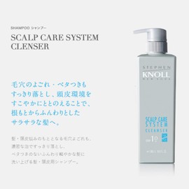 STEPHEN KNOLL Scalp Care System Cleanser Shampoo Colorless Refill 400ml (x1)