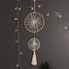 Double Ring Dreams Catcher Bohemian Style Decorations Wall Hand Made