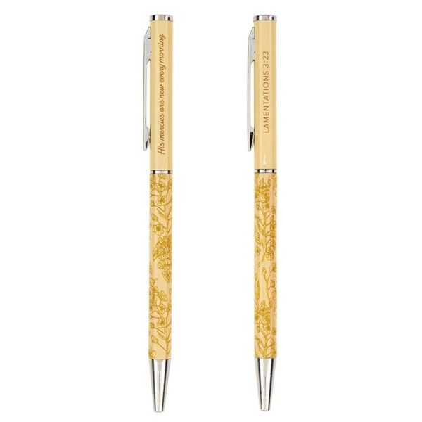 Faithworks Inspirational Pen - Refillable Ballpoint Pens, Gift Boxed, Floral