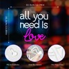 Gdbkabf All You Need is Love Neon Sign, Neon Signs