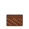 Fossil Women's Steven Litehide™ Leather Card Holder Wallet, brown, Casual