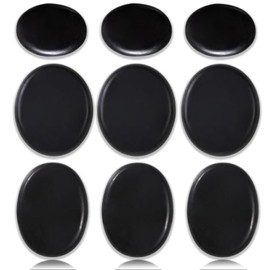 EUDUQ 9 Stück Hot Stone Massage Set,Basalt Massagesteine,Große Heiße Steine,Geeignet für Spa,Privatanwender,Massagetherapy Entspannung