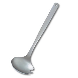 Sori Yanagi Simple Form Cutlery, Designed for Ease of Use, Tsubamesanjo, Stainless Steel, Fork Ladle, Dishwasher Safe, Brushed Finish