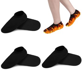 Chicingyou 3 Pairs Ice Bath Socks Cold Plunge Feet Covers Reusable Toe Warmers Cold Plunge Accessories Neoprene Socks for Ice Bath at Home