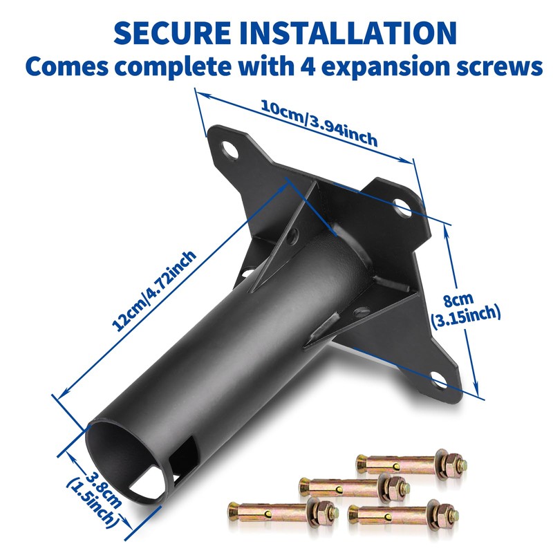 Bingfu Heavy Duty Aerial Mount for Starlink Satellite Dish -