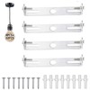 Rybtd Pack of 4 Ceiling Light Bracket 105 mm Pendant