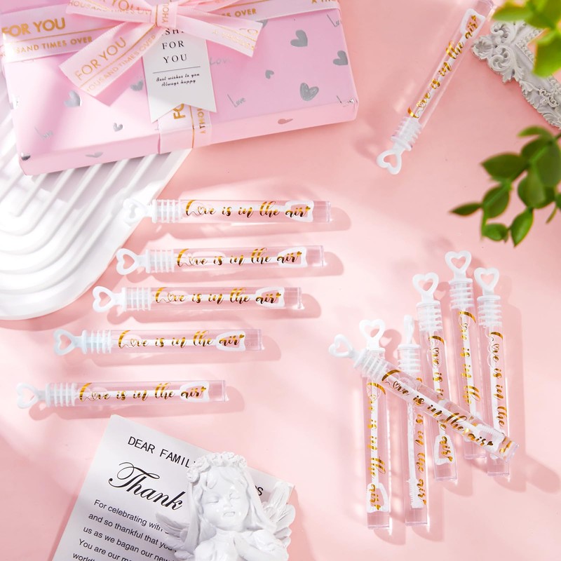 Hollowfly 120 Pcs Wedding Bubble Mini Bubble for Wedding Bubble