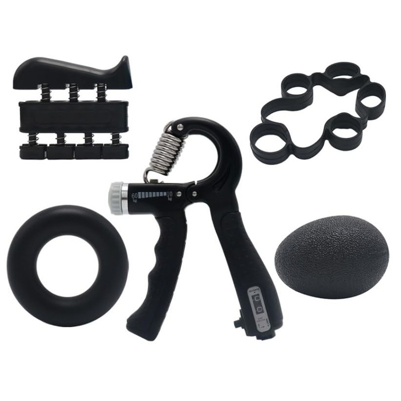 Forearms, wrist and grip strength training set - hand muscle