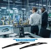 2Pcs 32" Heavy Duty Windshield Saddle Mount Wiper Blade Replacement