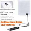 Facon 12V LED Ceiling Dome Light with USB Charger, High
