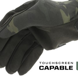 Mechanix Wear Mechanix Unisex Multicam® Black Original® Gloves (X Large, Camouflage) Work Gloves, X-Large, XL EU