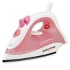 EUROSTAR IR334XP Compact Steam Iron w/Steam Burst & Auto-Shut-Off, Pink
