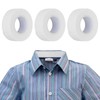 3 Rolls Sweat Pads Collar Protectors Self-Adhesive Absorbent Disposable Tape