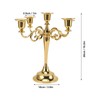 5 Arm Candlestick Holder Iron Retro Decorative Candle Holder Centerpiece