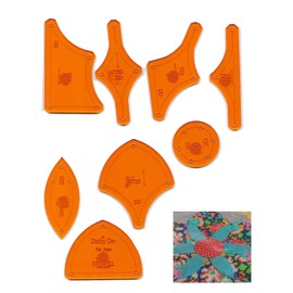 Jen Kingwell Acrylic Template Set for Quilting - Daisy Do