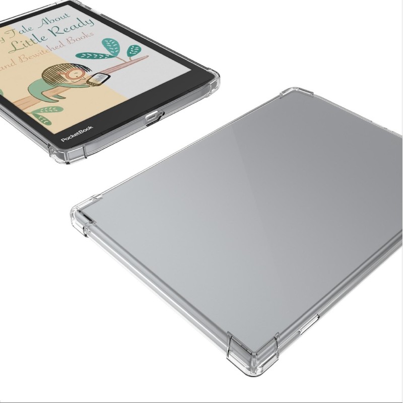 GIOPUEY Case for Pocketbook InkPad Color 2, Soft TPU Back