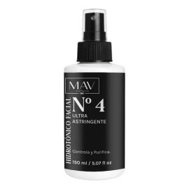 Nº4 Hidrotónico Facial Astringente Control Brillo Mav 150 Ml