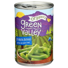 GREEN VALLEY Organic Cut Green Beans, 14.5 OZ
