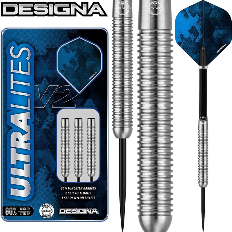 DESIGNA DARTS Ultralites V2 Darts | M3 | Twin Ring