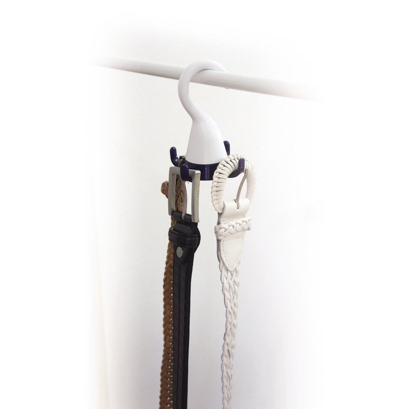 Pearl Metal HB-1121 Belt Storage Hanger with 4 Hanging Style