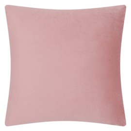 JWH Soft Velvet Throw Pillow Covers Decorative Geometric Accent Pillow Cases Stripes Cushion for Bed Couch Chair Office 18x18 Blush Pink