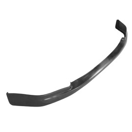 Front Bumper Lip Compatible With 1996-1998 Honda Civic, EK 2Dr 3Dr 4Dr CTR Style Urethane PU Unpainted Black Front Spoiler Valance Chin Diffuser Bodykit by IKON MOTORSPORTS, 1997