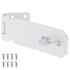 JQK Door Hasp Latch Lock, 5 Inch 304 Stainless Steel