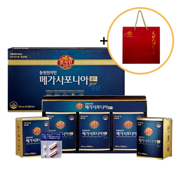 Cheonjiin [Dongwon Cheonjiin] Mega Saponia Gold (Contains Compound K) / 천지인 [동원천지인] 메가사포니아 골드 (컴파운드k함유)