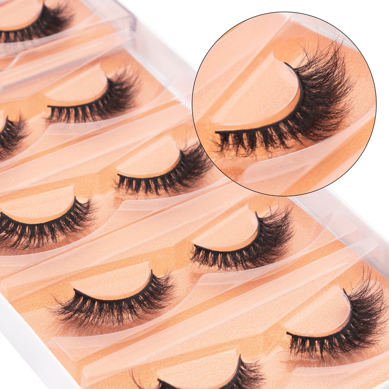 DYSILK Cat Eye Lashes False Eyelashes - Mink Lashes 5