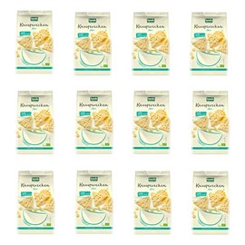 Byodo Knusperecken Mais 90g, 12er Pack - Glutenfreier Bio Snack, Knusprige Mais-Ecken, Ideal für Zwischendurch, Vegan, Ohne Konservierungsstoffe